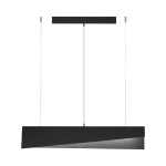 MESSAGGIO Lampa wisząca Black Matt 70cm