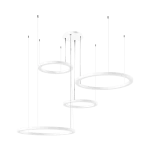 SOLANTO QUATRO Lampa wisząca White Matt 2x60/2x90cm