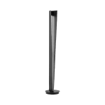 MESSAGGIO Lampa stojąca Black Matt 124cm