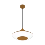 CAPELLA Lampa wisząca Golden Brown 32cm