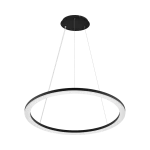 SOLANTO Lampa wisząca Black Matt 120cm